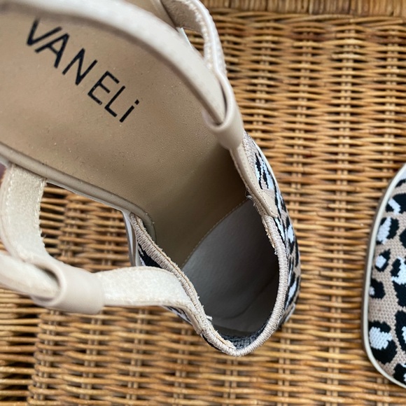 VANELi Greer Slingback Wedge - Leopard. 9.5 Never worn! - Picture 10 of 11